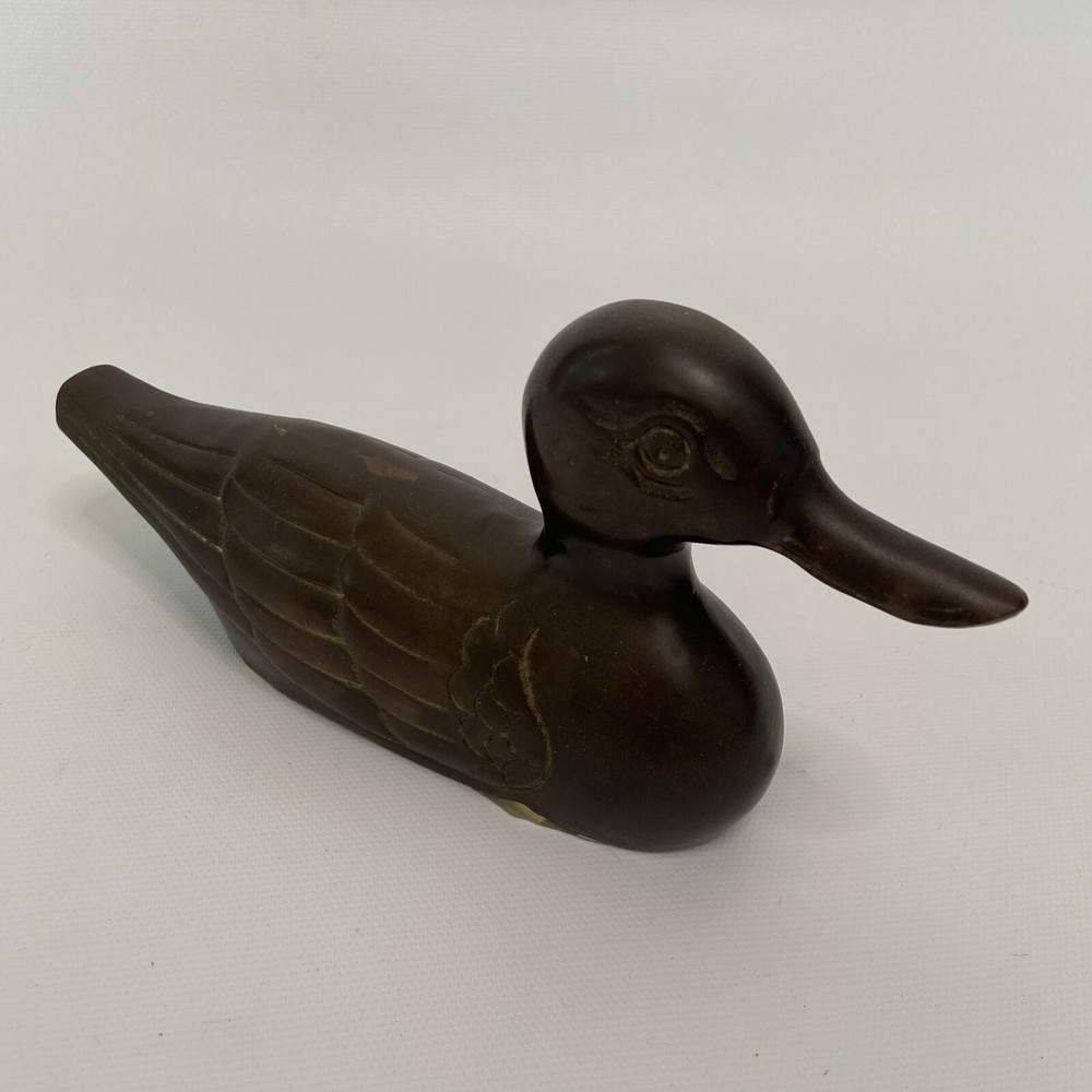 Bronze Figurine Statue Duck