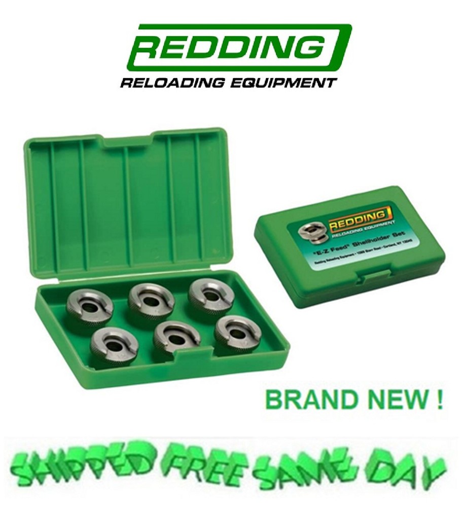 Redding "E-Z Feed" Shell Holder Set BRAND NEW! # 11900