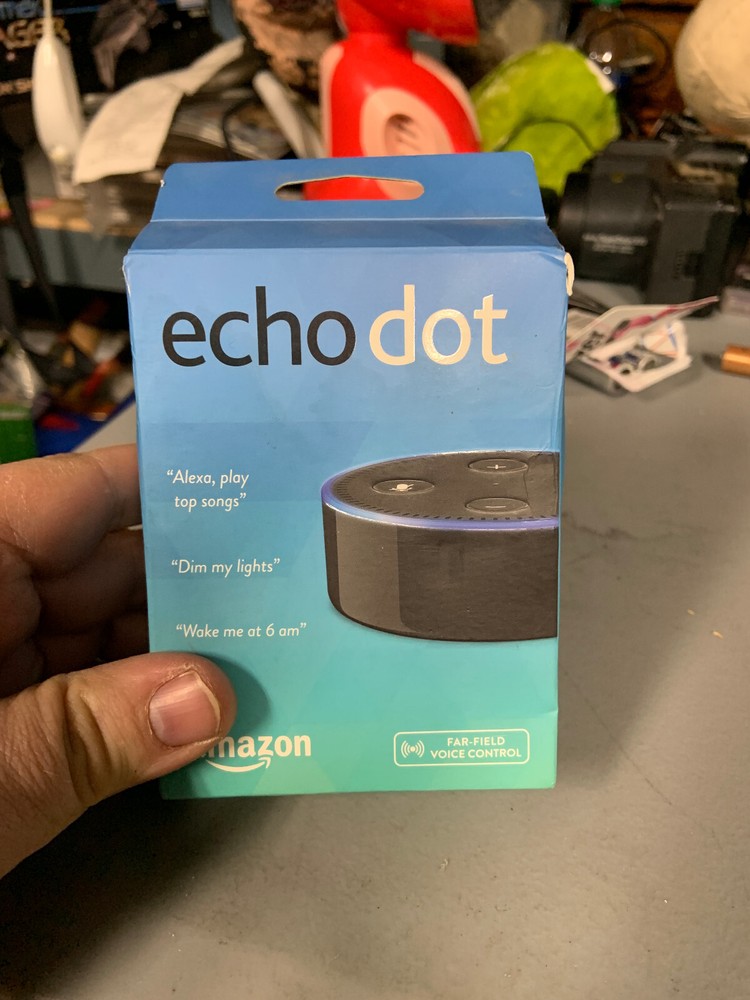 Amazon Echo Dot 2nd Generation Smart Speaker - Black (RS03QR)
