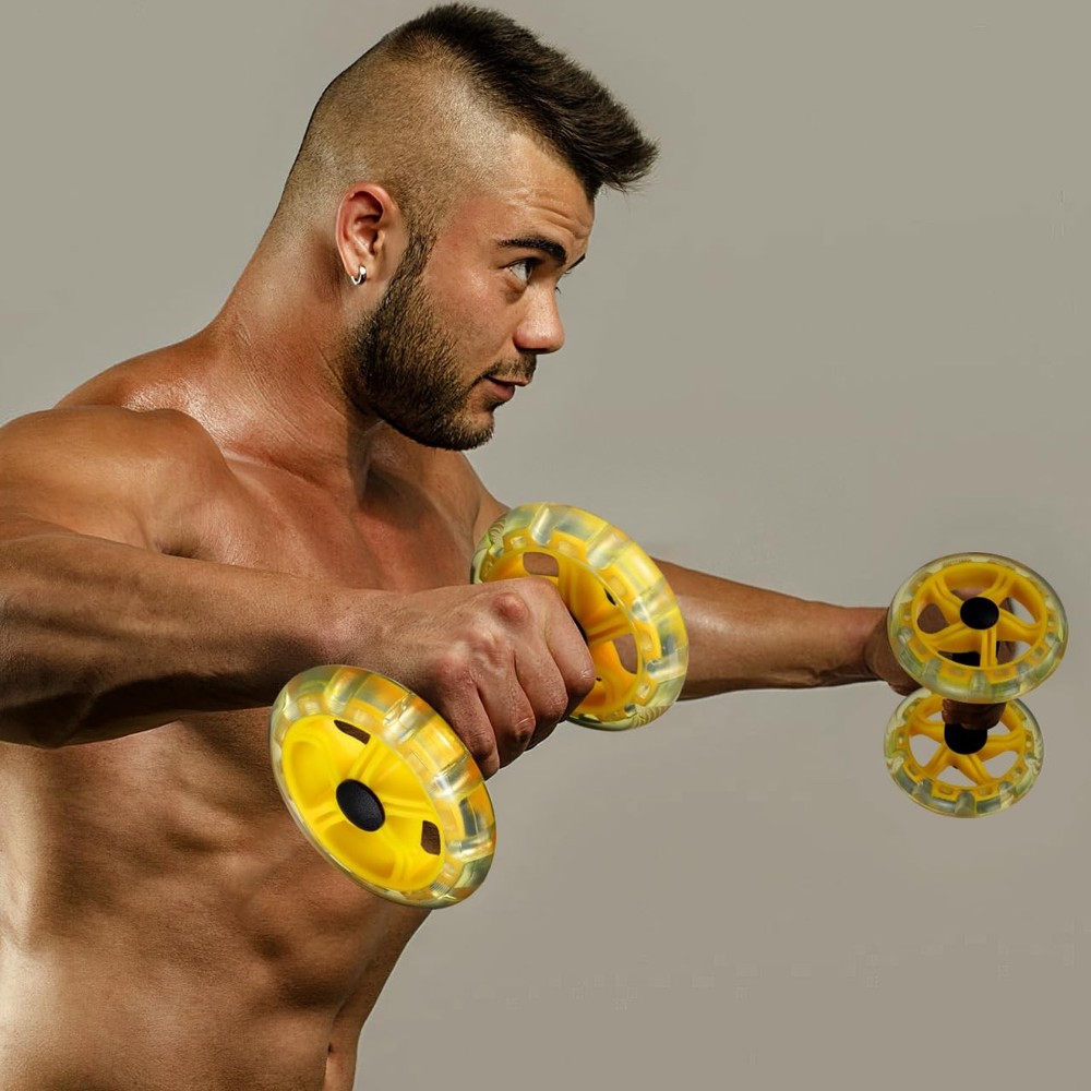 Ab Roller Wheel: Ab Wheel for Core Training, Exercise Abdominal Roller Hand W...