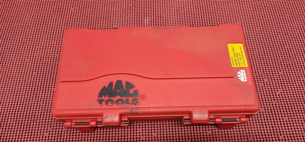 MAC TOOLS SBDR49SA MAC-GRIP RATCHETING 1/4" HEX BIT SCREWDRIVER SET 2PC MISSING
