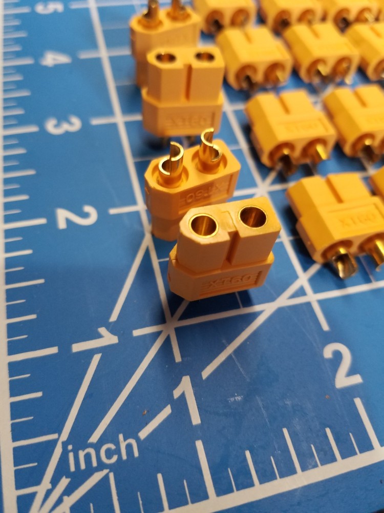20-Pack Female XT60 / XT-60 Connector
