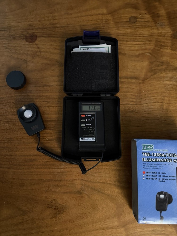 TES-1330A Illuminance Meter