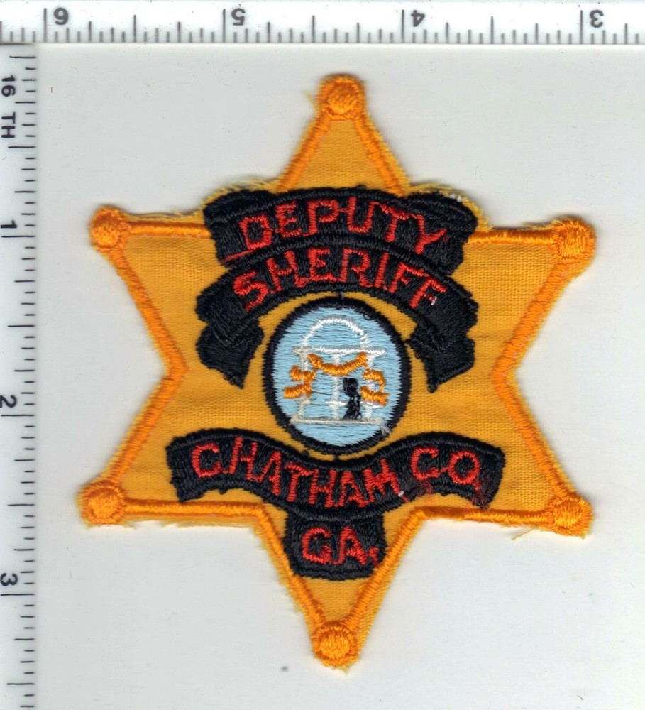 Chatham County Deputy Sheriff (Georgia) Cap/Hat Patch