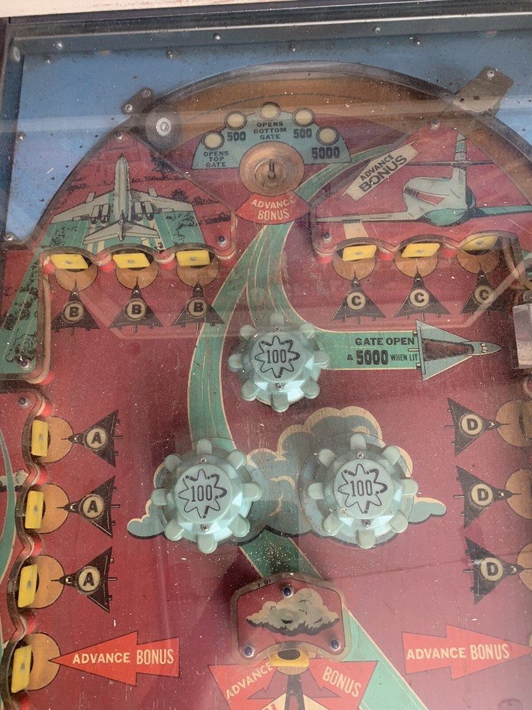 VINTAGE!!! Williams SuperFlite Pinball Machine