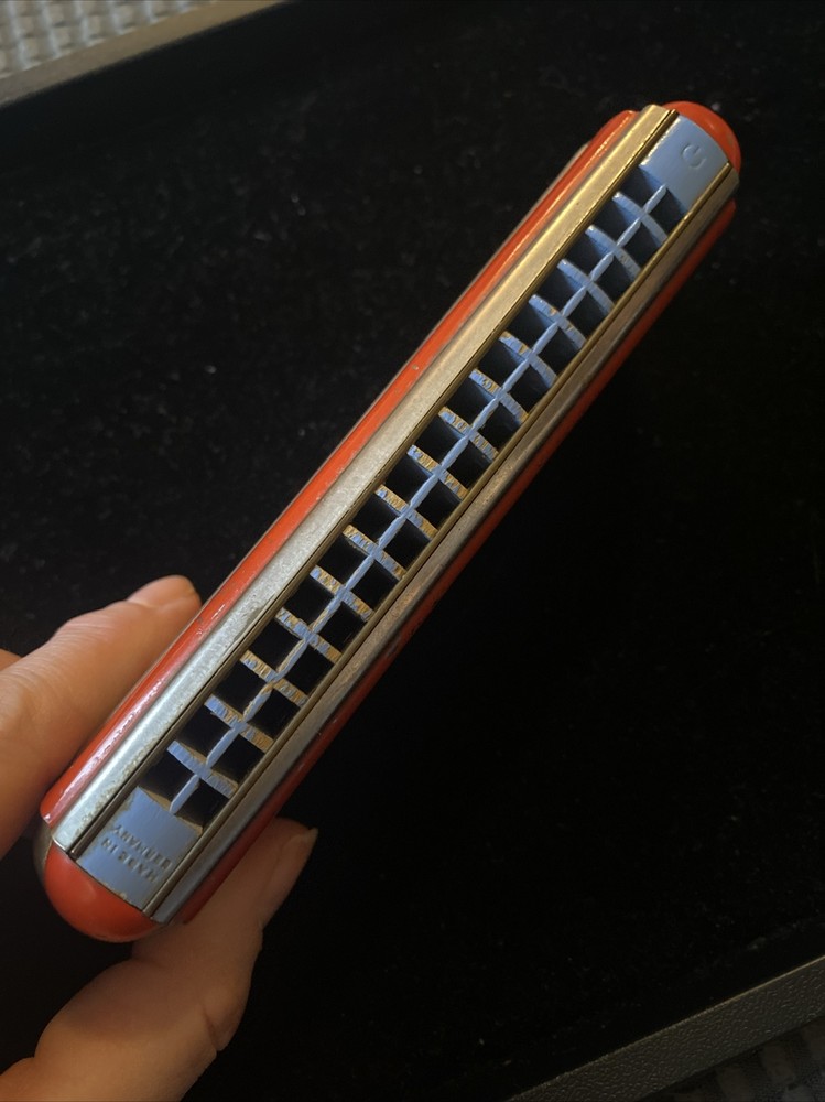 Early Art Deco Hohner Harmonica G&C