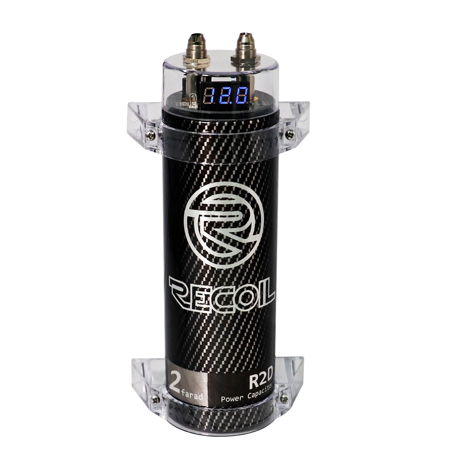 Recoil R2D 2.0 Farad Car Audio Energy Storage Reinforcement Capacitor