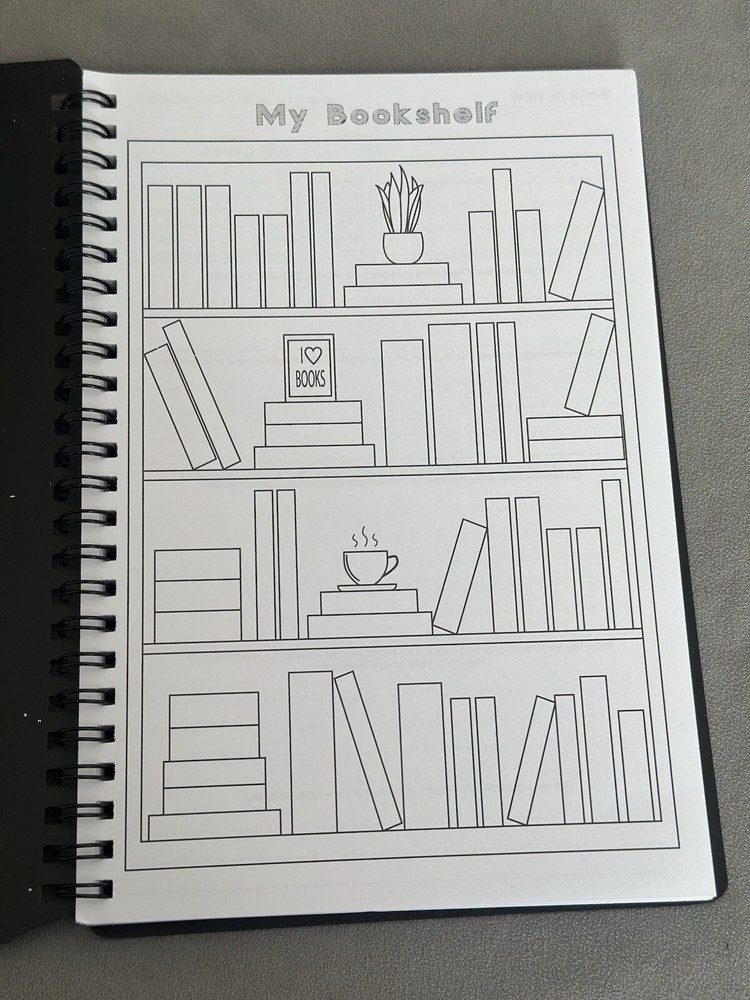 2 Small Simple Reading Journals