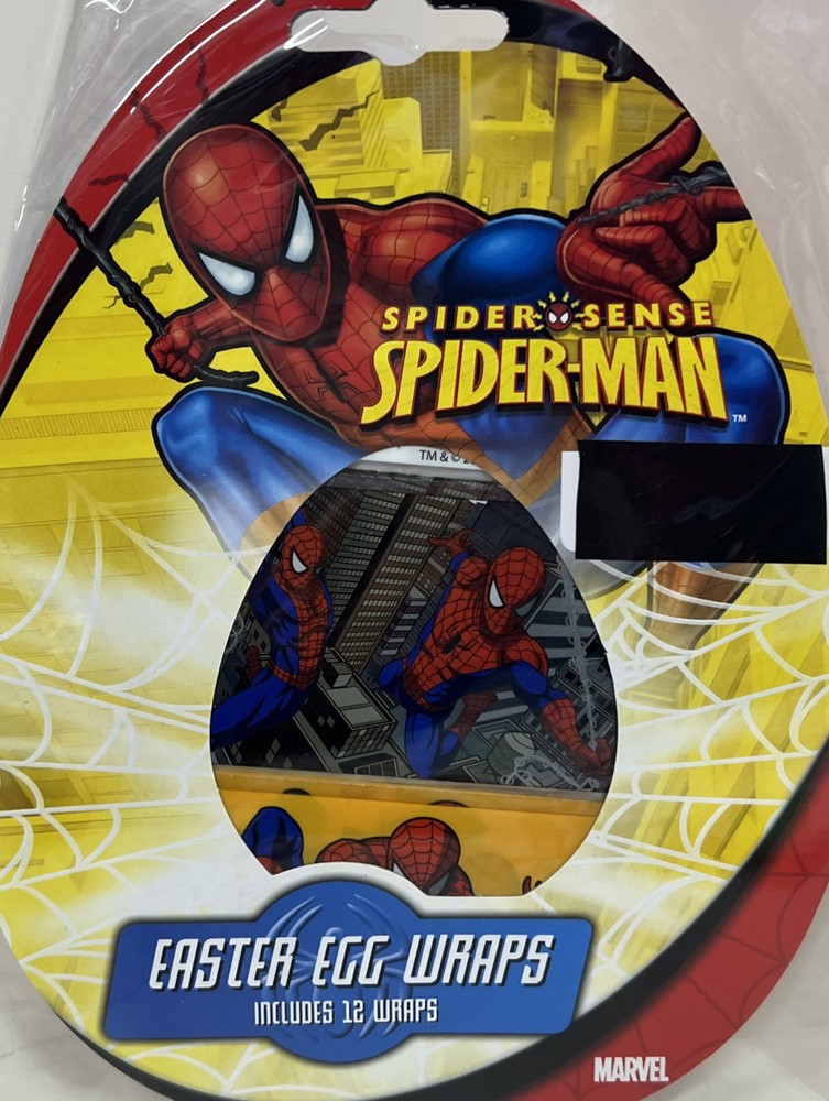 Spider-Man Easter Egg Wraps 12ct