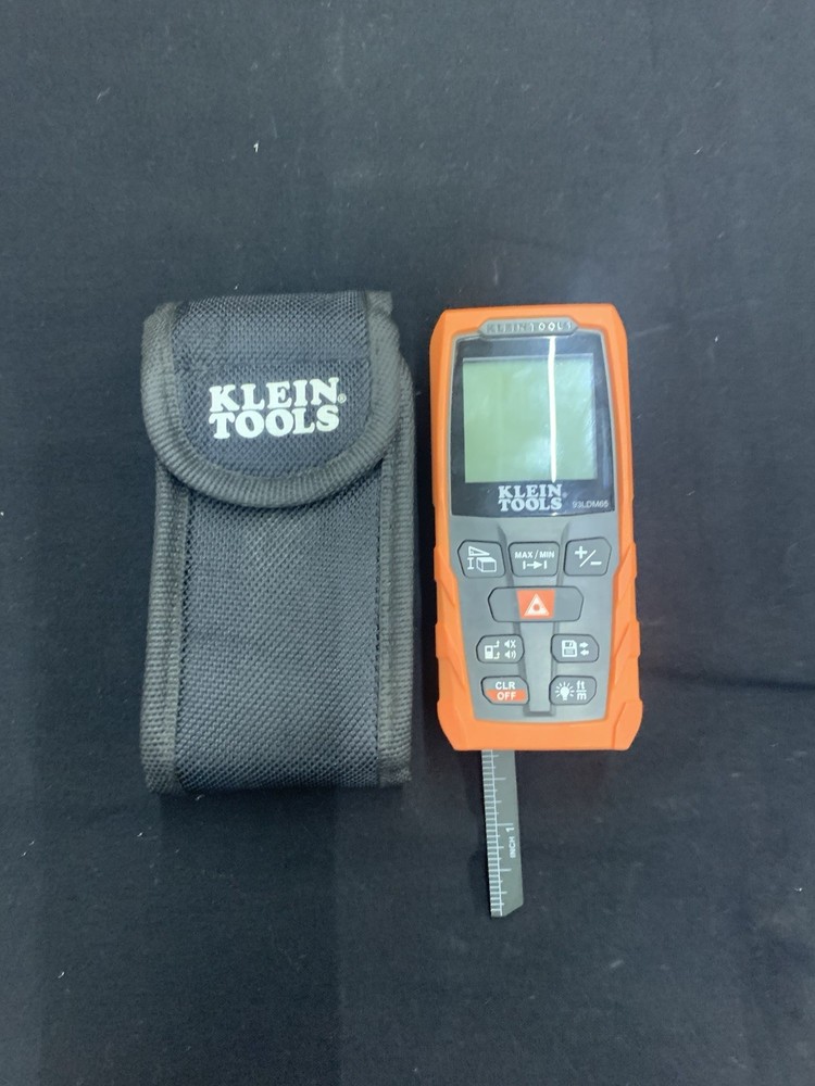 Klein Tools (93LDM65) Laser Distance 98' Range Meter W/ Case Measuring Device