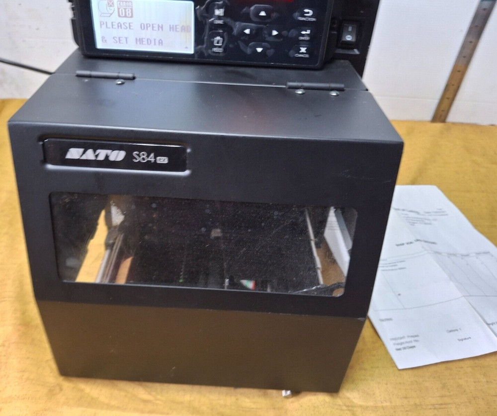 Sato S84 EX Industrial Thermal Barcode Printer Engine For High Volume Operation