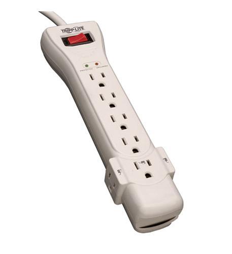Tripplite SUPER7B 7 Outlet Surge Protector, 7ft Cord, 2160