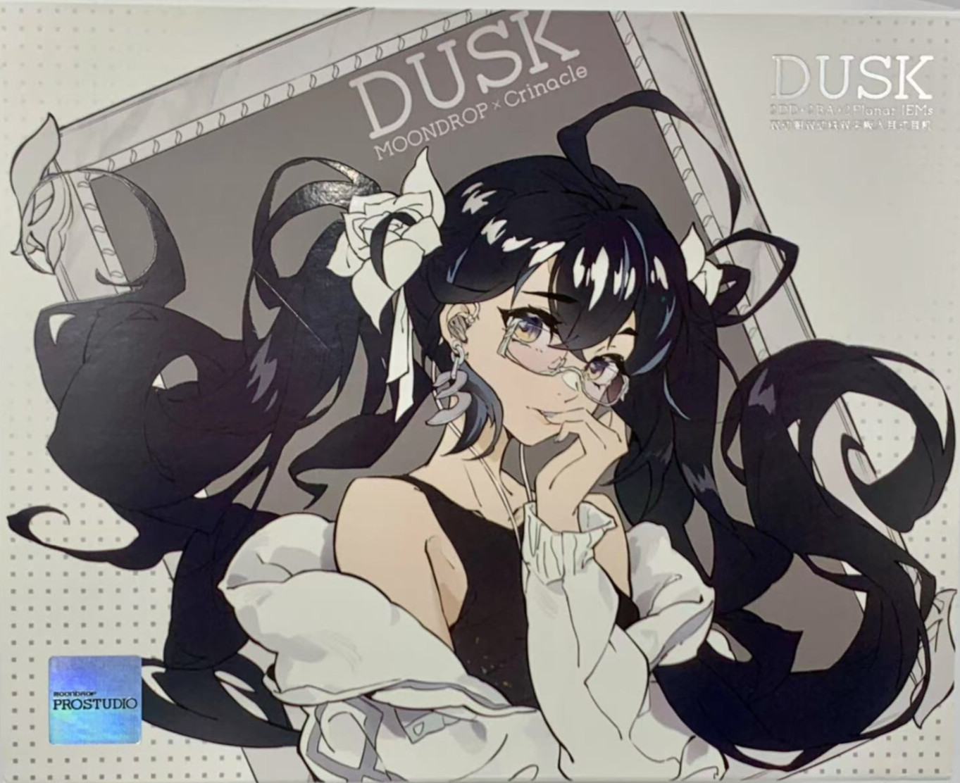 MOONDROP x Crinacle DUSK 2DD+2BA+2Planar In-ear Headphone