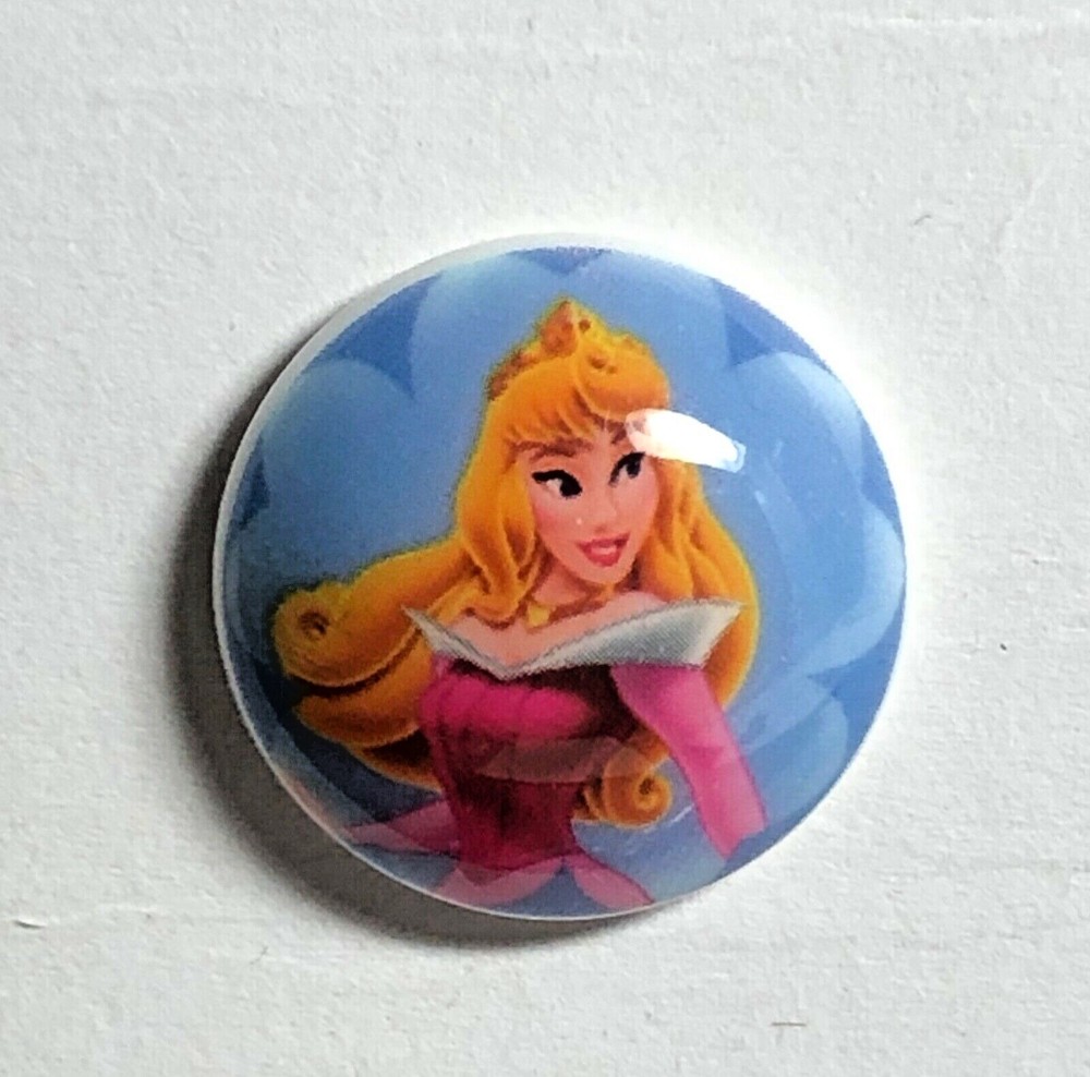 Disney Cartoon Character Domed Button - Sleeping Beauty