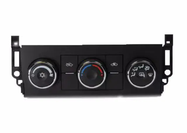 Heating and Air Conditioning Control Panel with Heated Mirror Switch (20787117)