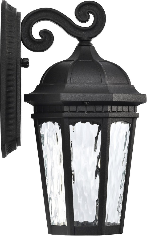 Satco Starfish East River Smart Wall Lantern Matte Black