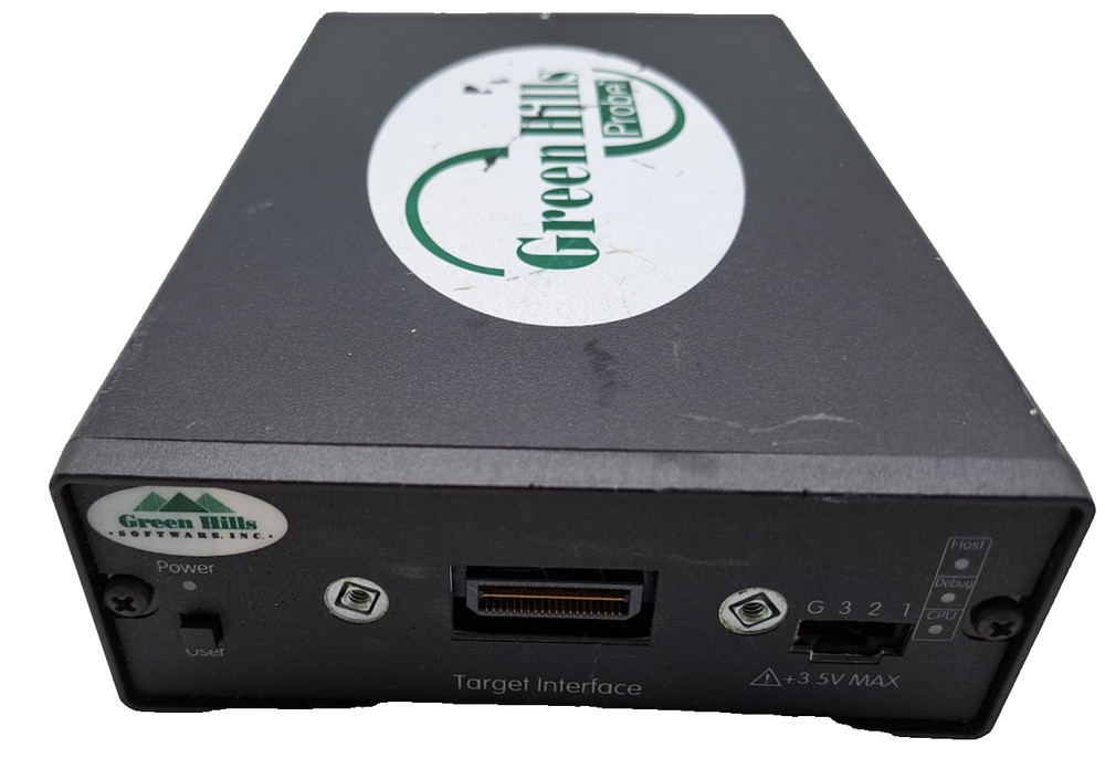 3X Green Hills Software Probe 070-PB350-02 Debug Device Module