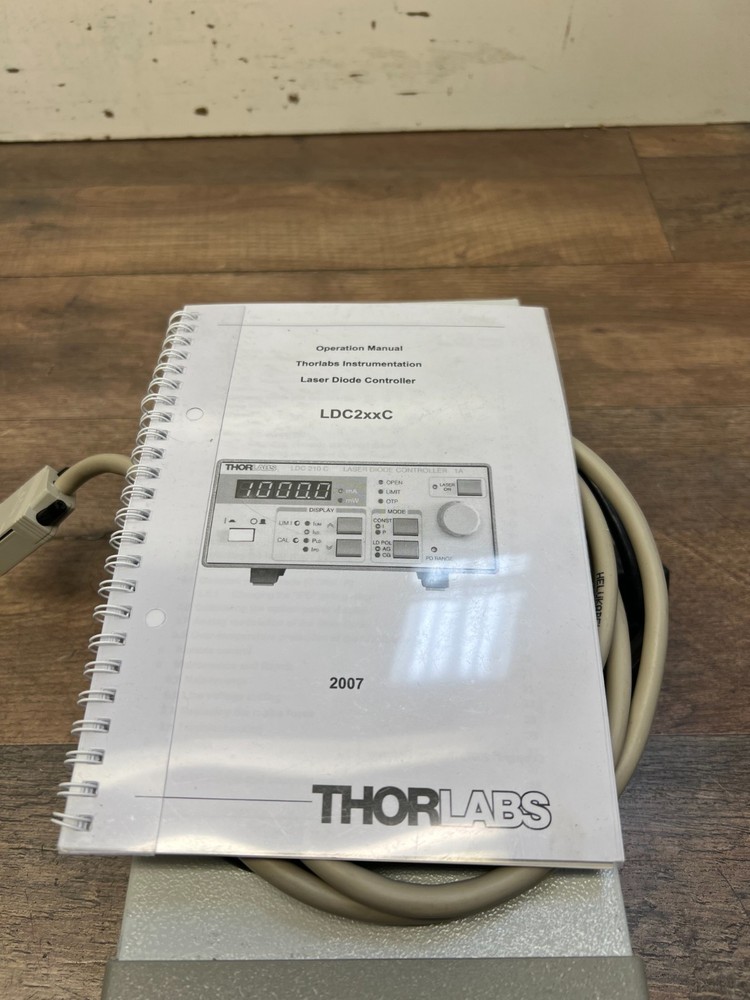 Thorlabs TED200C Temperature LDC205C Laser Diode Controller TCLDM9 Mount