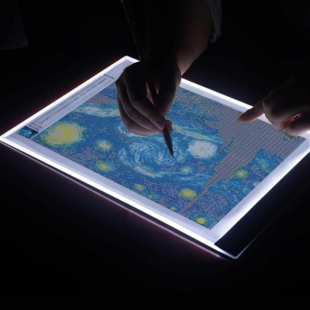 A4 LED Light Box Tracer USB Power Adjustable LED Light Tablet Board Pad for 5D D