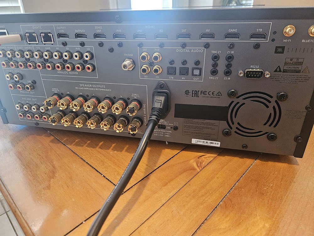 JBL Synthesis SDR35 AVR 16 channel Processor w DIRAC Live & DIRAC Bass Control