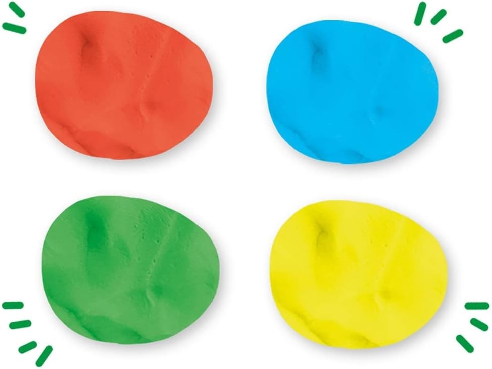 SES Creative 00511 Feel good dough-Pure (4x90gr), Small
