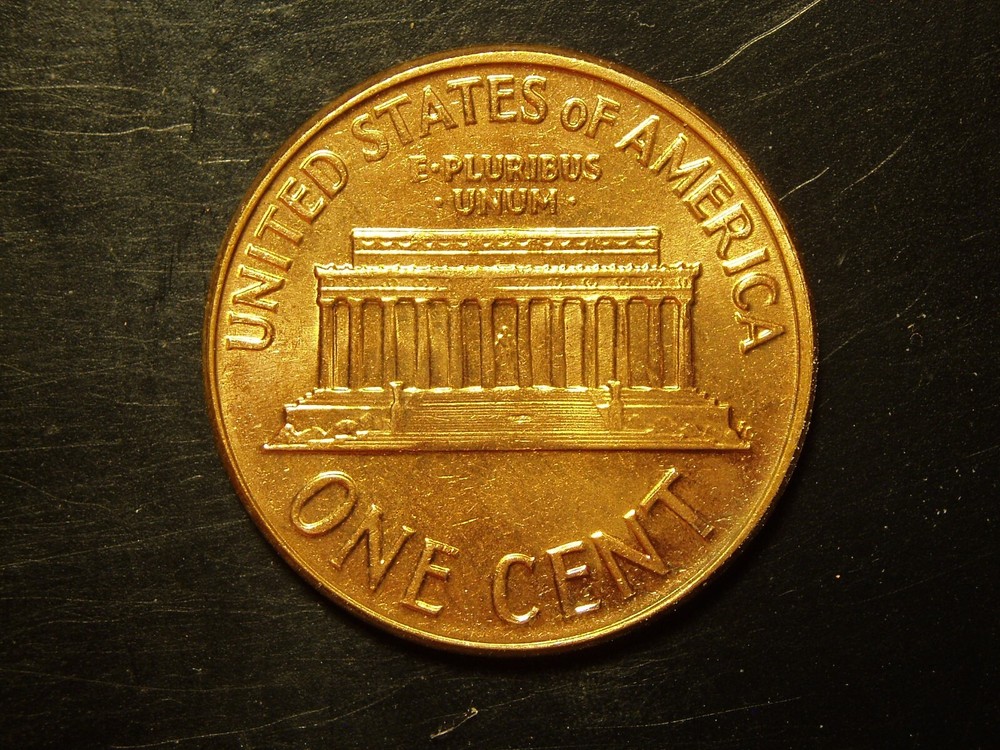 1963-D UNC LINCOLN MEMORIAL CENT #9