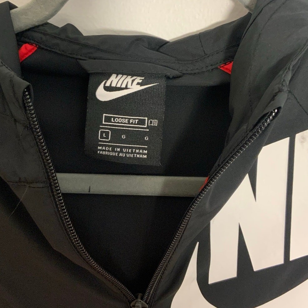 Nike Packable Red and Black Nike Jacket Read Description