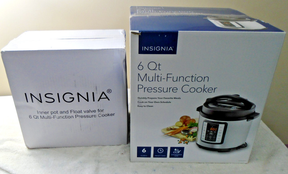 INSIGNIA 6 Ot Multi-Function Pressure Cooker- NEW with RECALL DONE