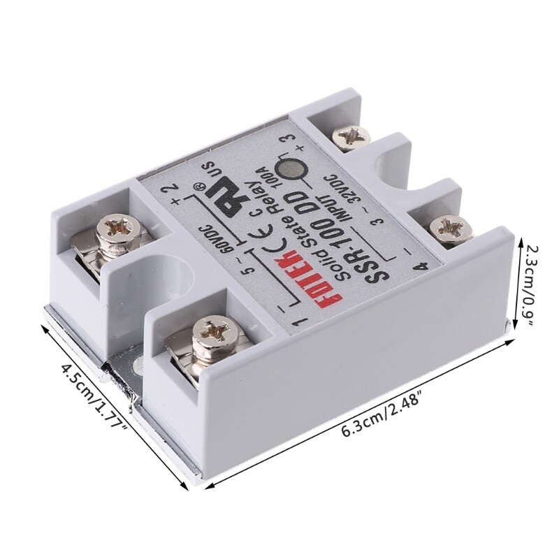 SSR-100 DD Module 100A 3-32V for DC Input 5-60V for DC Output