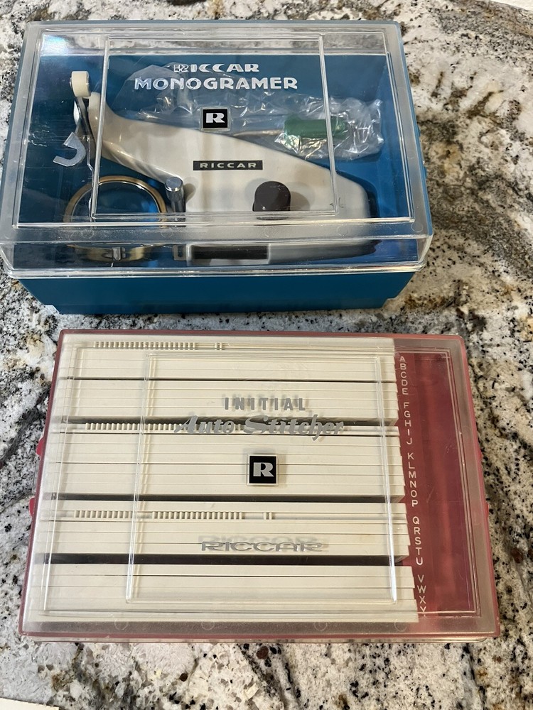 Riccar Monogrammin With Auto Stitcher Letters A-Z