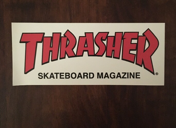 Thrasher Magazine Sticker