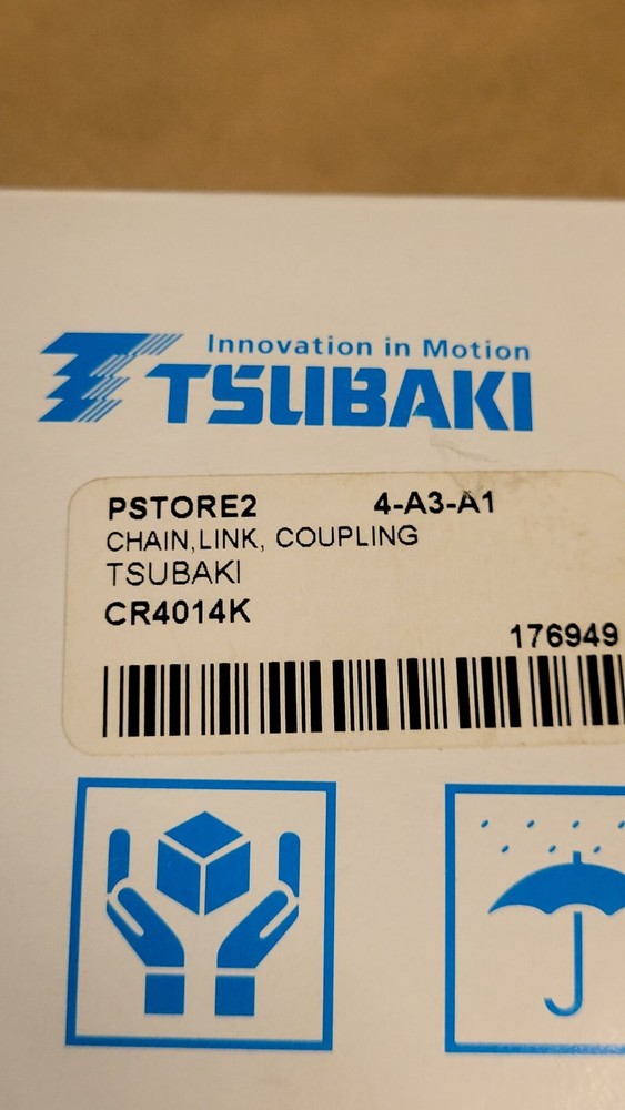Tsubaki CR4014 Roller Chain Coupling Cover