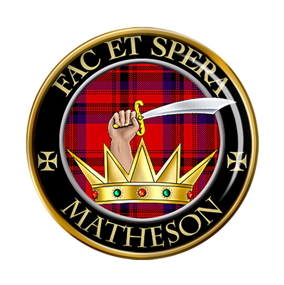 Matheson Scottish Clan Pin Badge