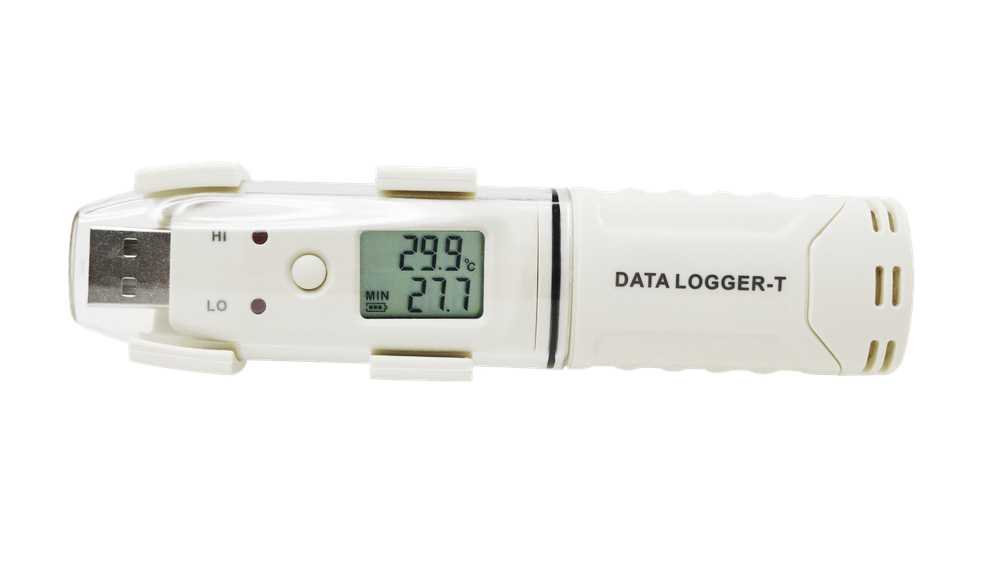 Mini Temperature USB Data Logger -30C to +80C Memory Data 61440 Li-Battery