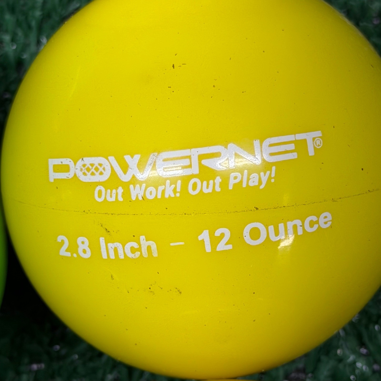 PowerNet 9-Pack Progressive Weighted Baseball Softball 2.8" Training Balls Set