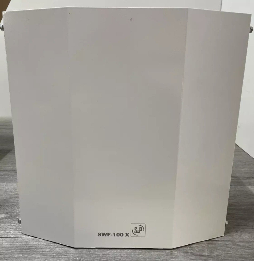 Soler and Palau SWF-100X 4"/100MM Externally Mounted Centrifugal steel/White