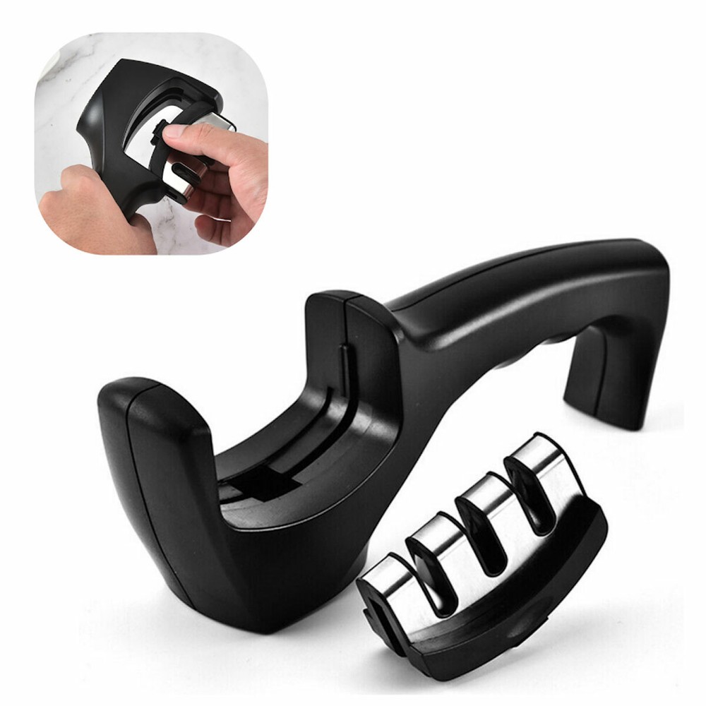 Knife Sharpener 3 Stage Professional Ceramic Tungsten Kitchen Sharpening Tool