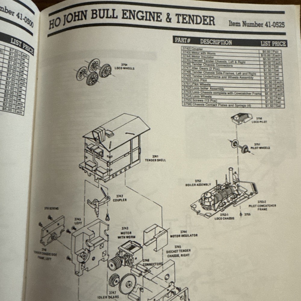 1990 Bachmann Parts Catalog