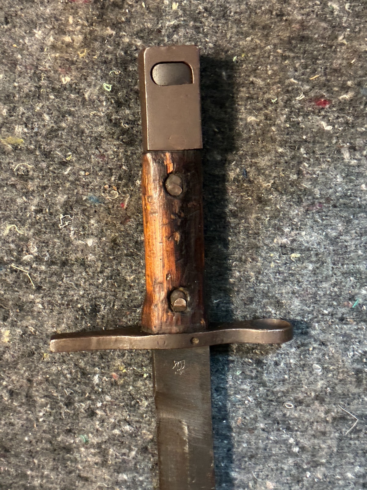WW2 JAPANESE TYPE 30 ARISAKA BAYONET AND SCABBARD