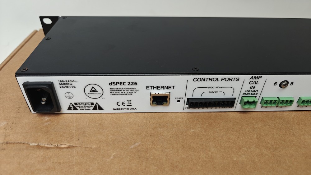 Community dSPEC 226 DSP 2 IN X 6 Out Speaker Processor