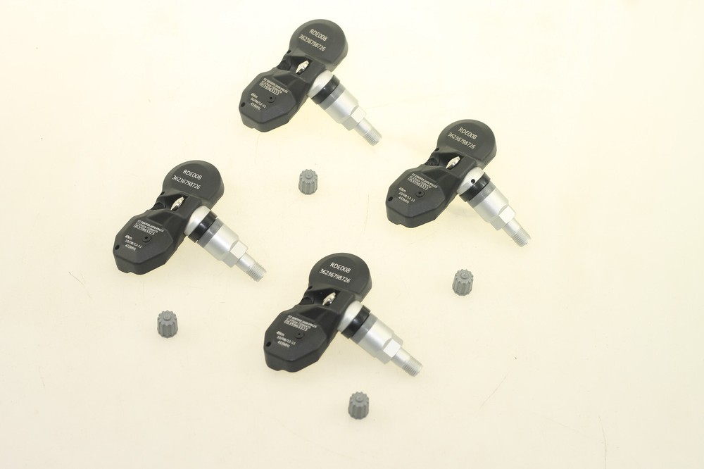 4Pcs Tire Pressure Sensor TPMS For BMW E82 E90 E60 E66 E70 X3 X5 X6 Z4 433MHz