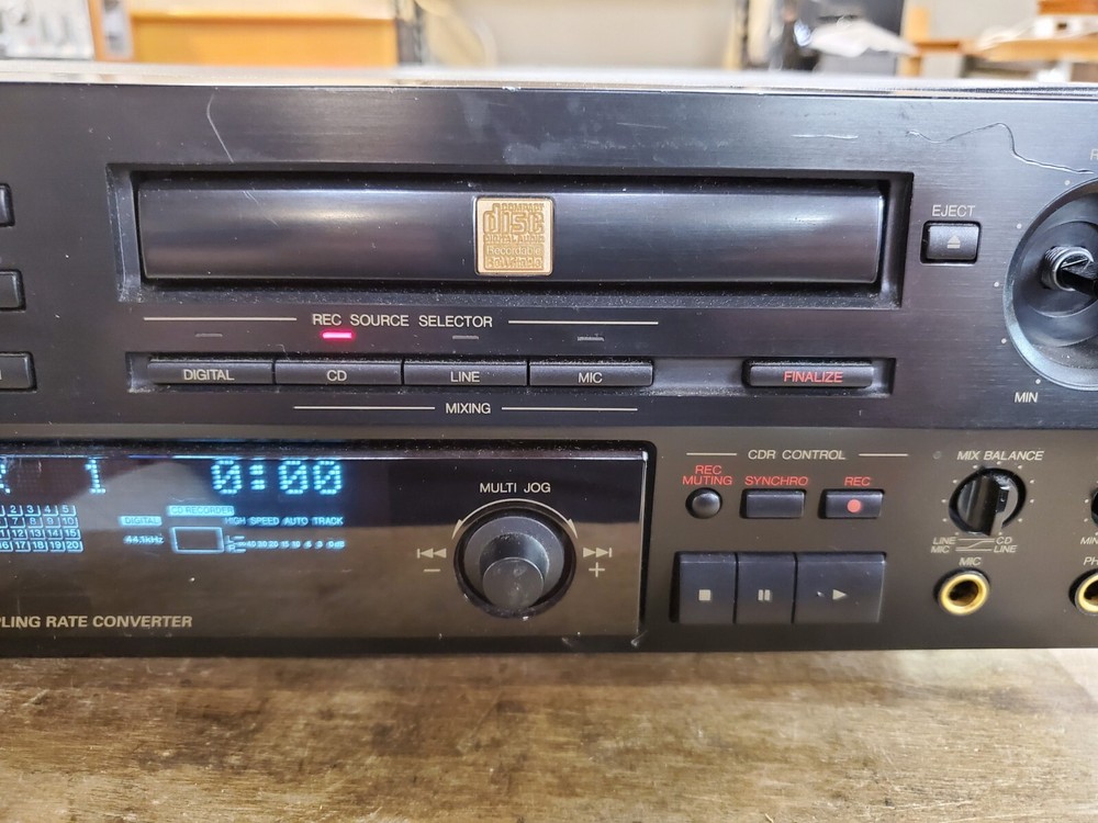 JVC XL-R5000BK CD/CDR Multiple Compact Disc Changer Recorder for Repair