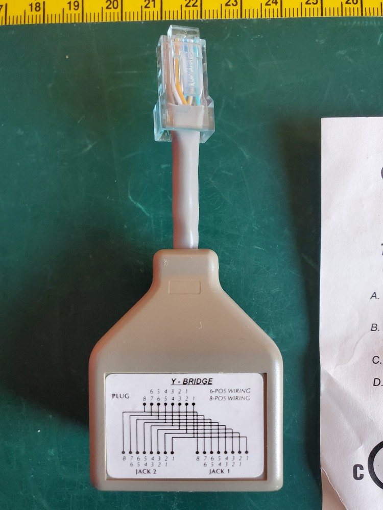 NEW Siemon Model: 57S5 Y-Bridge