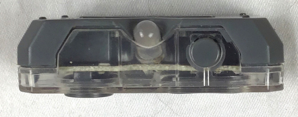 HexBug Battlebots Transparent Gray Handheld Remote Control Only Tested Works