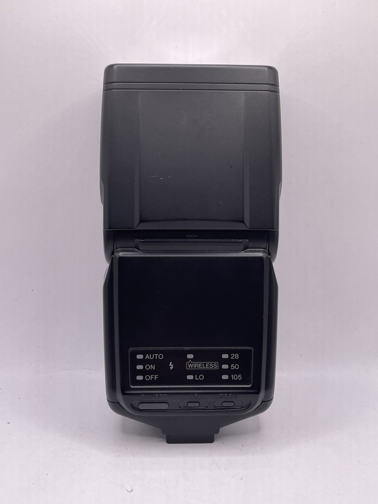 Minolta Program 3500xi Flash Speedlite w/Case TESTED