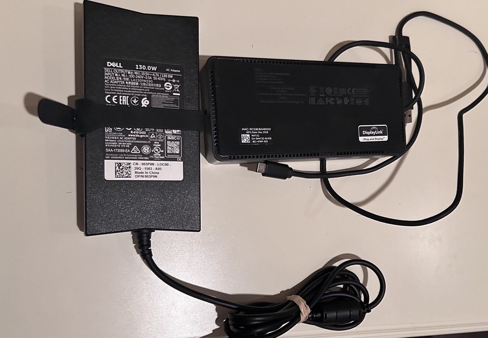 Dell Universal Docking Station W/ 130W AC