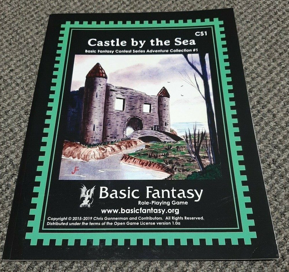 Castle by the Sea - Basic Fantasy CS1  / Dungeons & Dragons / OSR