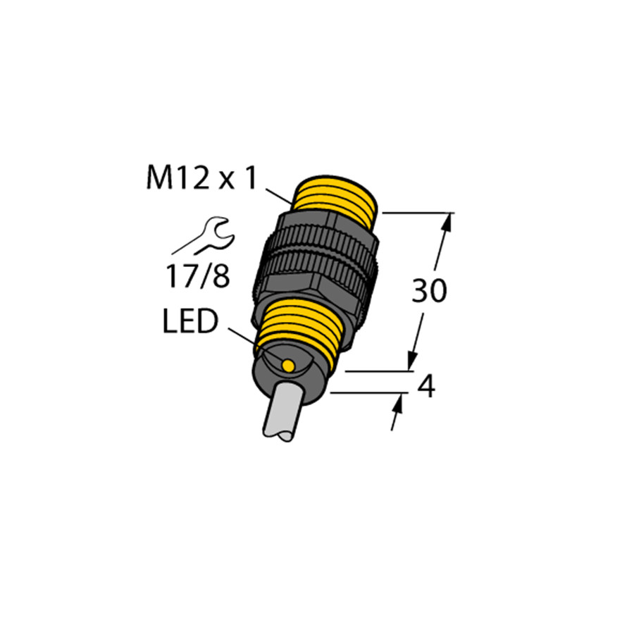 TURCK  Ni5-P12-Y1X 40301 Inductive sensor