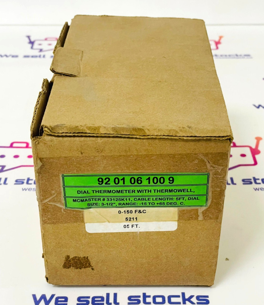 WEISS INSTRUMENTS 9201061009 Dial Thermometer