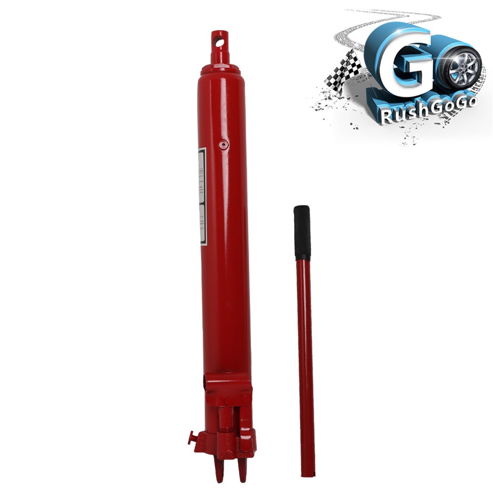 For Engine Lift Hoist Cherry Picker 3 Ton Hydraulic Long Ram Jack Manual Pump